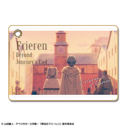 『葬送のフリーレン』レザーパスケース Ver.2 デザイン07(フリーレン&ヒンメル/A)【202509再販】